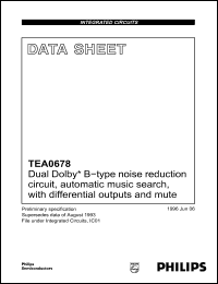 Click here to download TEA0678 Datasheet