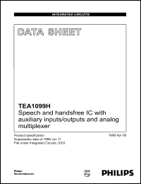 Click here to download TEA1099 Datasheet