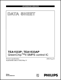 Click here to download TEA1533P Datasheet