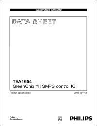 Click here to download TEA1654 Datasheet