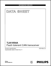 Click here to download TJA1054AU Datasheet