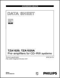Click here to download TZA1020A Datasheet