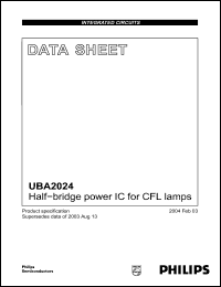 Click here to download UBA2024 Datasheet