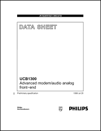 Click here to download UCB1300 Datasheet