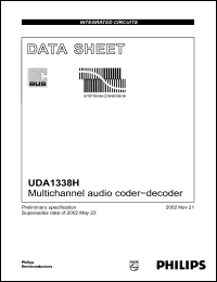 Click here to download UDA1338H Datasheet