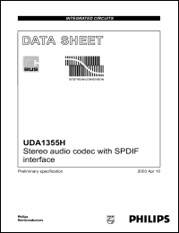 Click here to download UDA1355H Datasheet
