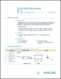 Click here to download Z0109 Datasheet