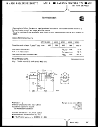 Click here to download BTY79-500R Datasheet
