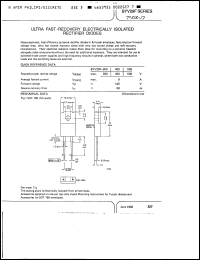 Click here to download BYV29F400 Datasheet