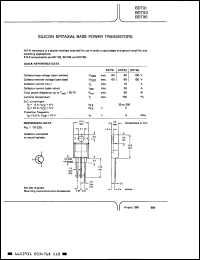 Click here to download BDT91 Datasheet