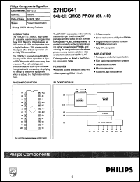 Click here to download 27HC641/B3A55 Datasheet