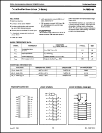 Click here to download 74ABT541D-T Datasheet