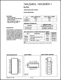 Click here to download N74ALS240A1D Datasheet