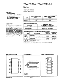 Click here to download N74ALS241A1N-B Datasheet