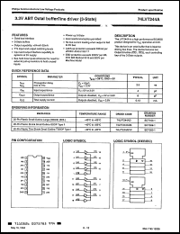 Click here to download 74LVT244D Datasheet