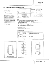 Click here to download PC74HCT368T Datasheet