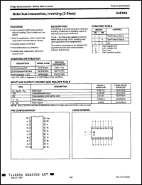 Click here to download 54F640/B2A Datasheet