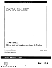 Click here to download 74ABT646DB Datasheet