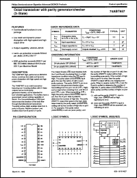 Click here to download 74ABT657D-T Datasheet