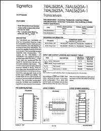 Click here to download N74ALS623A1N Datasheet