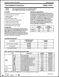 Click here to download N74F544N-B Datasheet