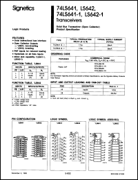 Click here to download N74LS641D Datasheet