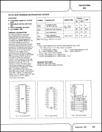 Click here to download PC74HCT646P Datasheet