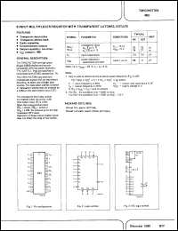 Click here to download 74HC354D Datasheet