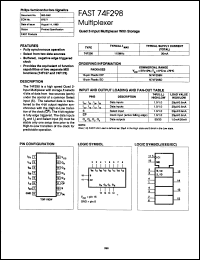 Click here to download N74F298D-T Datasheet