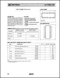 Click here to download N74LS398N Datasheet