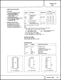 Click here to download PC74HC151P Datasheet