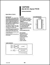 Click here to download 100P256F Datasheet