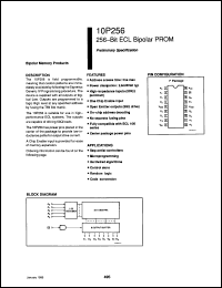 Click here to download 10P256F Datasheet