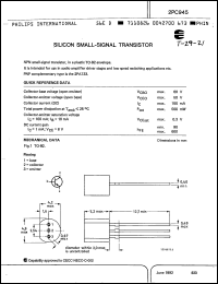 Click here to download 2PC945R Datasheet