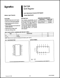 Click here to download N74194F Datasheet