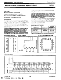 Click here to download 54F299/B2A Datasheet
