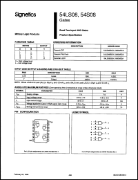 Click here to download S54LS08G/883B Datasheet