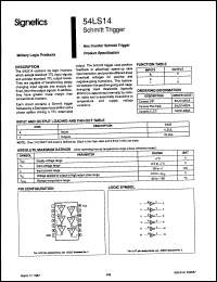 Click here to download S54LS14F/883C Datasheet