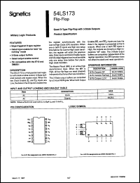 Click here to download 54LS173/B2A Datasheet