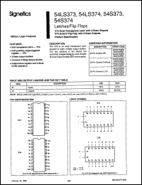 Click here to download N74LS373NB Datasheet