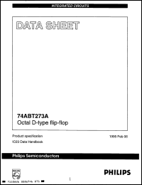 Click here to download 74ABT273D-T Datasheet
