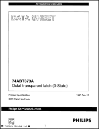 Click here to download 74ABT373DB Datasheet