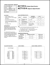 Click here to download 74AC11014D-T Datasheet