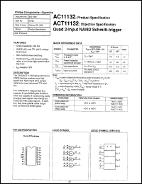 Click here to download 74ACT11132D-T Datasheet