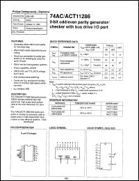 Click here to download 74ACT11286D-T Datasheet