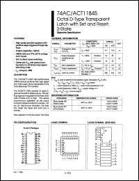 Click here to download 74AC11845N Datasheet