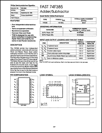 Click here to download 74F385N Datasheet