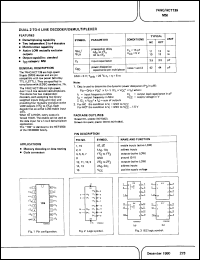 Click here to download 74HCT139D-T Datasheet