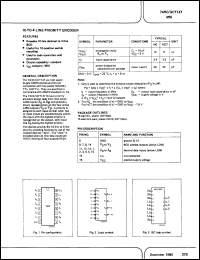 Click here to download 74HC147D-T Datasheet