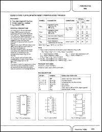 Click here to download 74HCT175D-T Datasheet